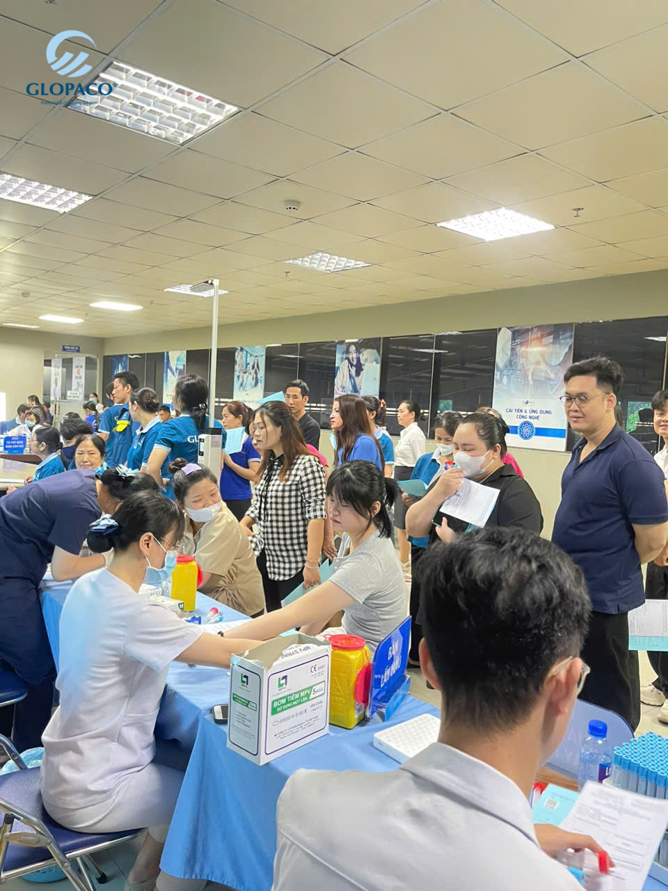 GLOPACO TỔ CHỨC KHÁM SỨC KHỎE ĐỊNH KỲ HẰNG NĂM CHO TOÀN THỂ CBCNV