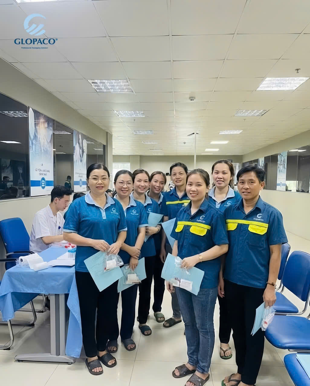 GLOPACO TỔ CHỨC KHÁM SỨC KHỎE ĐỊNH KỲ HẰNG NĂM CHO TOÀN THỂ CBCNV